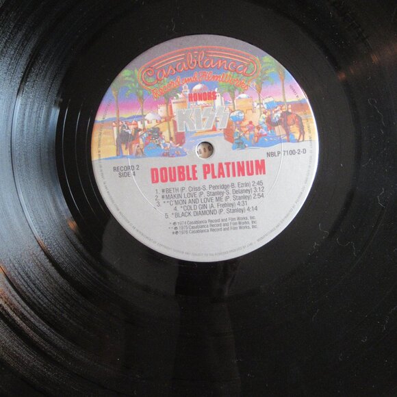 Kiss, "Double Platinum", Casablanca, Vintage, Vinyl, Album, Music, 70s, VG++ - Picture 7 of 16